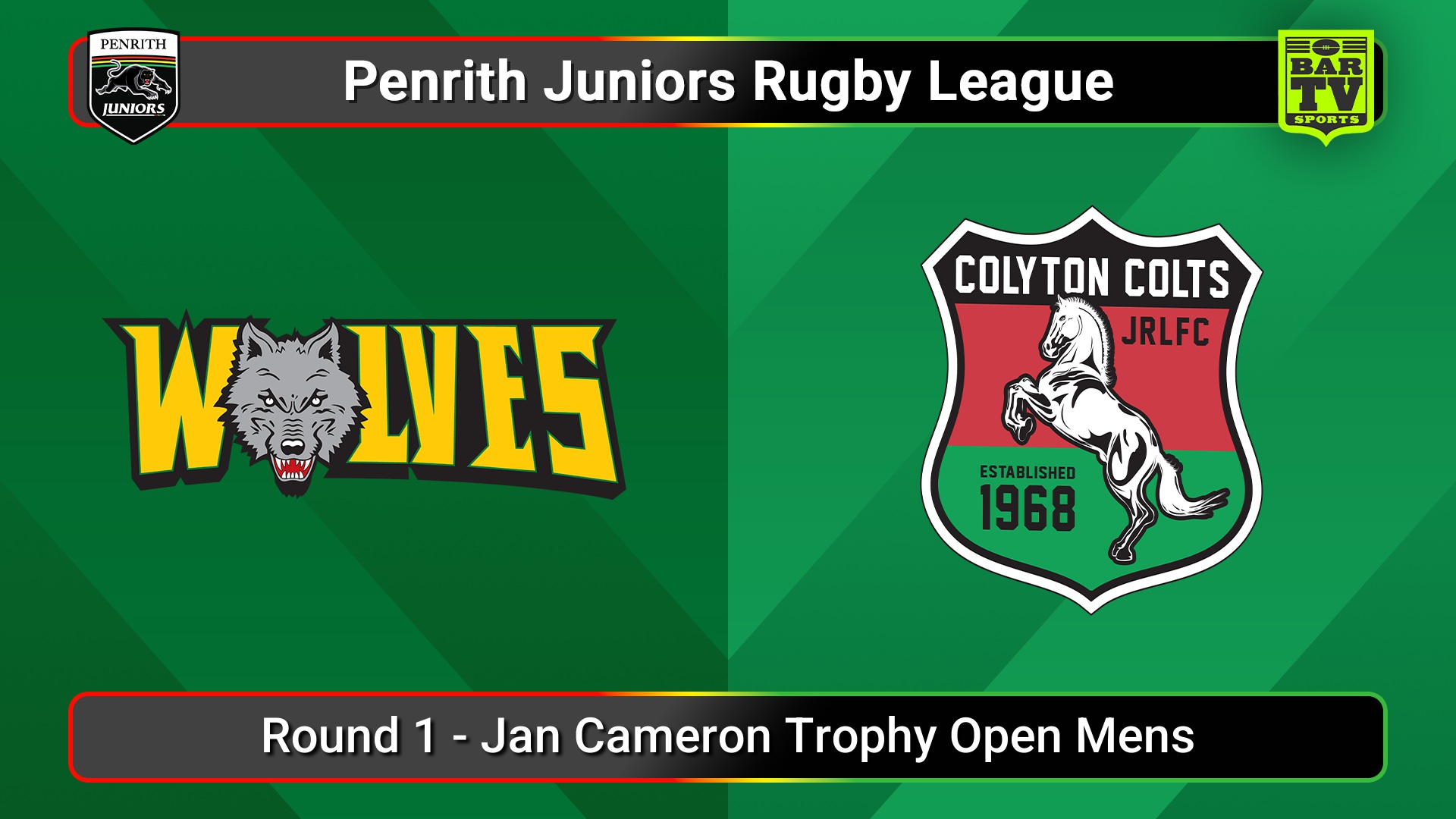 250406-video-Penrith & District Junior Rugby League Round 1 - Jan Cameron Trophy Open Mens - Windsor Wolves v Colyton Slate Image