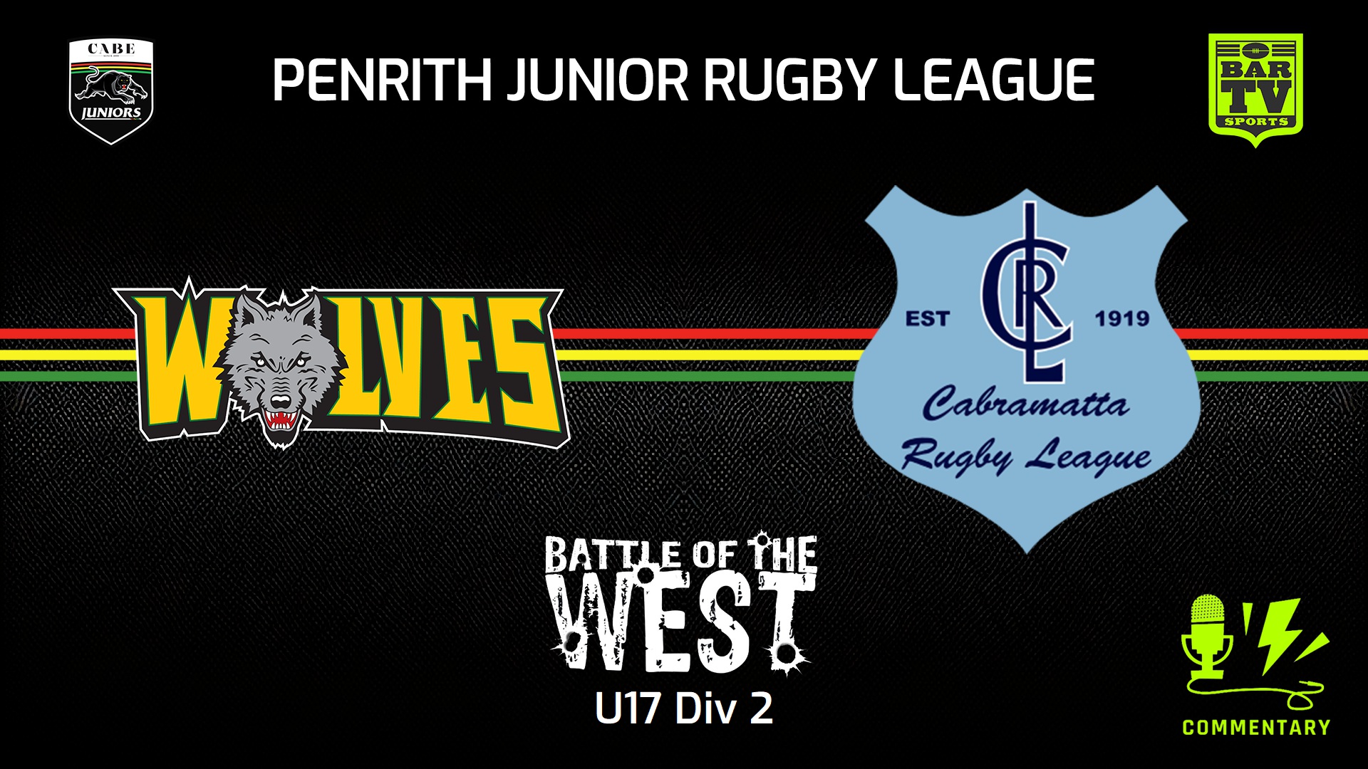 240915-video-Penrith & District Junior Rugby League Battle Of The West - U17 Div 2 - Windsor Wolves v Cabramatta Slate Image