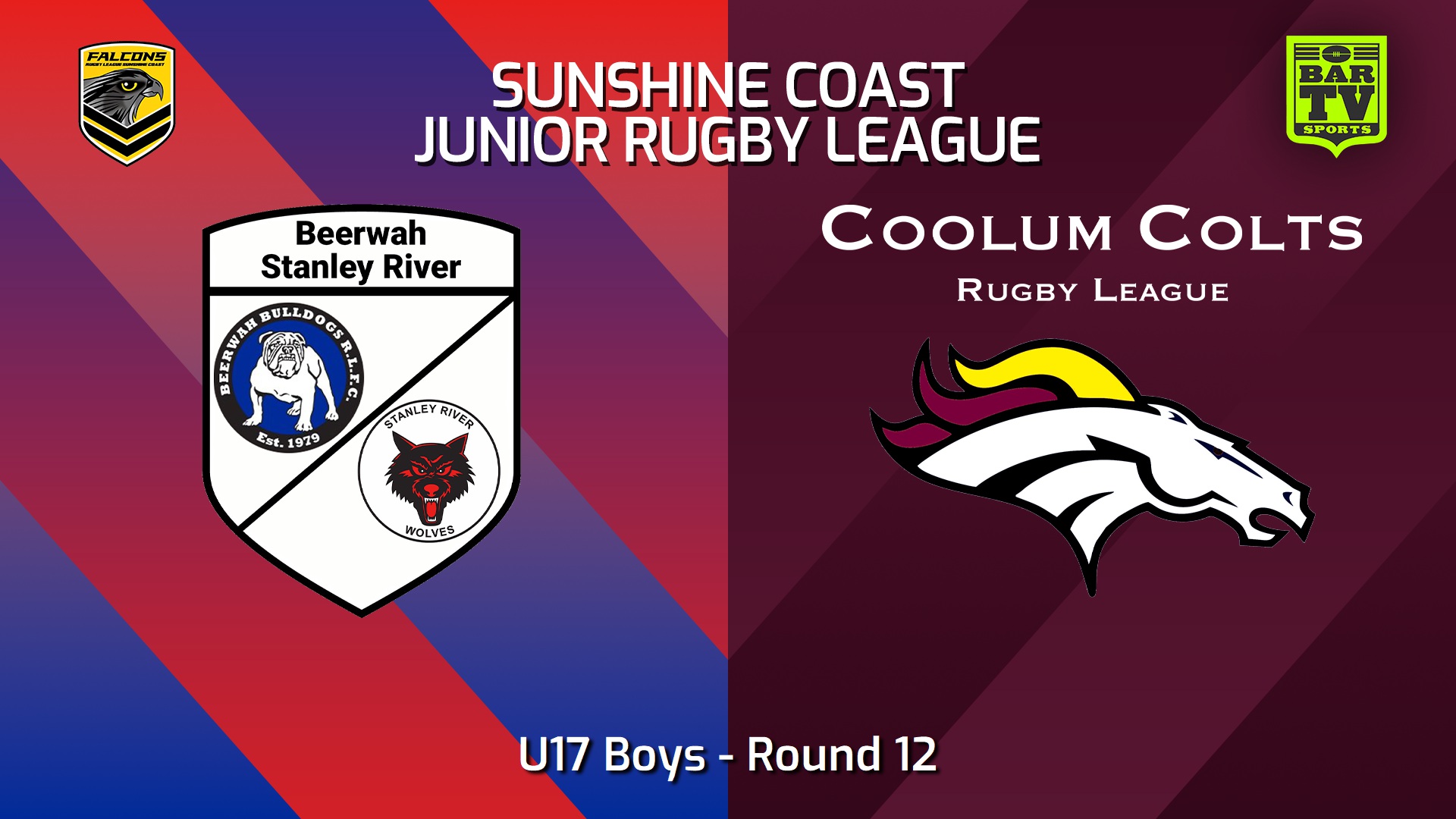240622-video-Sunshine Coast Junior Rugby League Round 12 - U17 Boys - Beerwah/Stanley River JRL v Coolum Colts JRL Slate Image