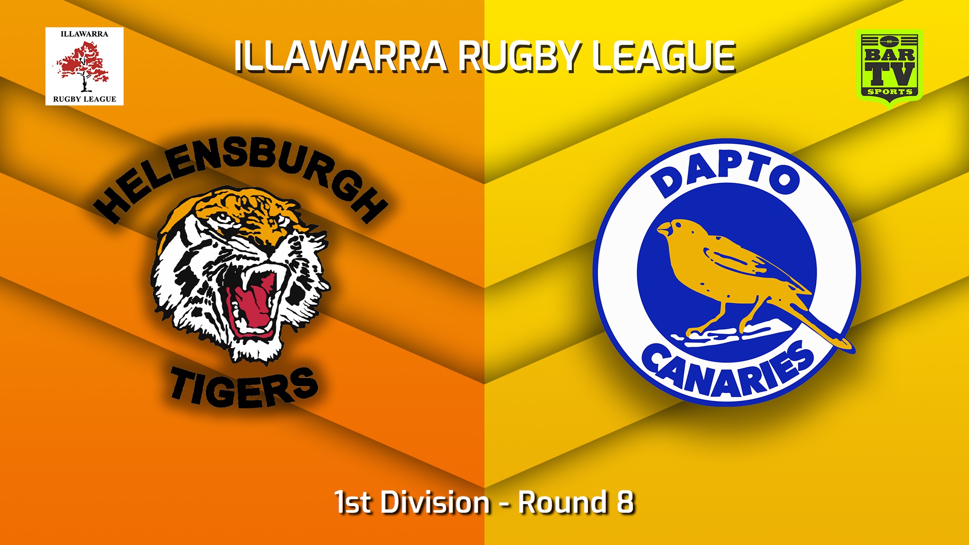 220625-Illawarra Round 8 - 1st Division - Helensburgh Tigers v Dapto Canaries Slate Image